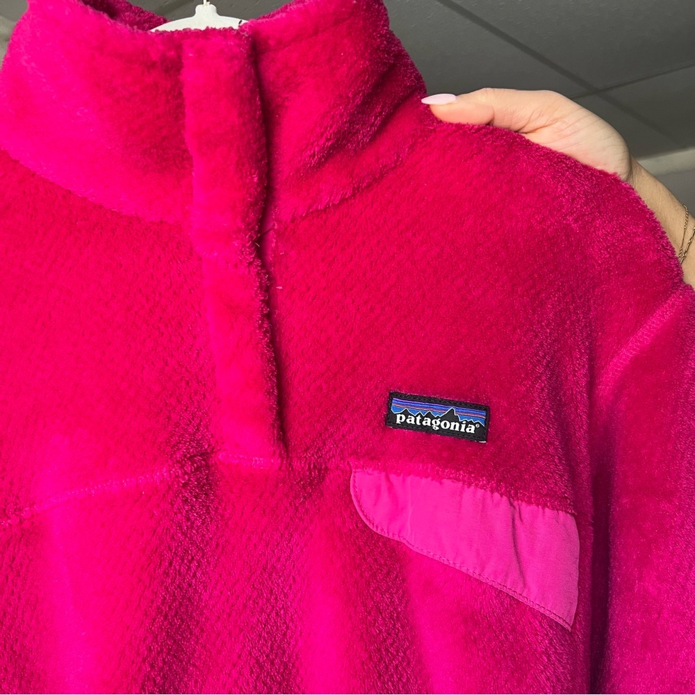 Patagonia fleece button color women’s jacket